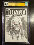 HYDE STREET #1 IVAN REIS SKETCH VARIANT LIMITED TO 10? 1:1000 RARE Very Limited