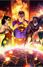 Load image into Gallery viewer, DC K.O. #1 (OF 4) CVR N LIGHTS OUT BLIND BAG VAR (5 pack Bundle) Mark Spears’, Javi Fernández’s, Jim Lee&#39;s and Greg Capullo’s covers will be randomly inserted as chase 1:100, 1:250, 1:500 and 1:1000 ratio variants, respectively.

