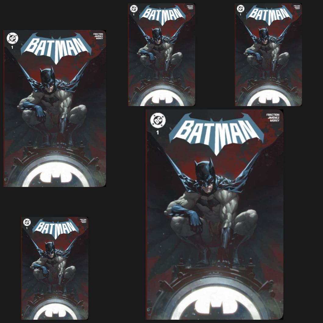 (5 Pack Trade Bundle) Batman #1 Black Saber Exclusive by Kael Ngu