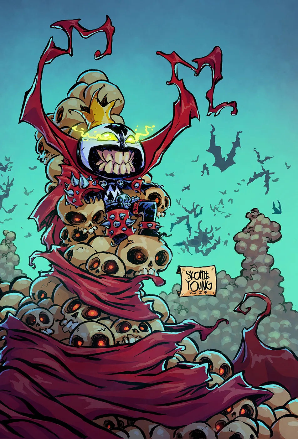 KING SPAWN #50  CVR C SKOTTIE YOUNG - 140 book Bundle (FREE SHIPPING) 10/22/25