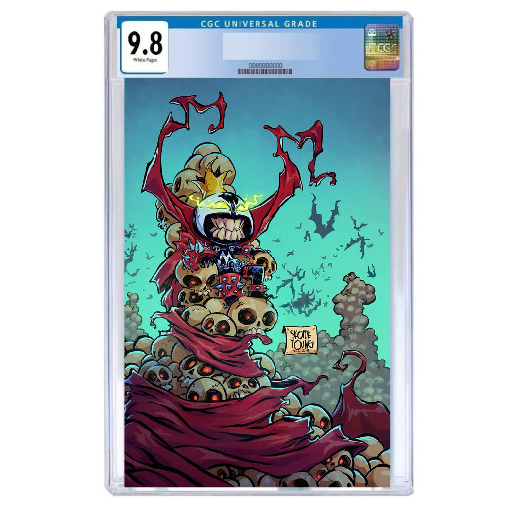 CGC 9.8 KING SPAWN #50  CVR C SKOTTIE YOUNG BLACK SABER COMICS