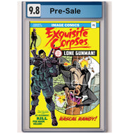 CGC 9.8 EXQUISITE CORPSES #9 Aurelio Mazzara Exclusive Black Saber Comics ltd 350 Pre-sale