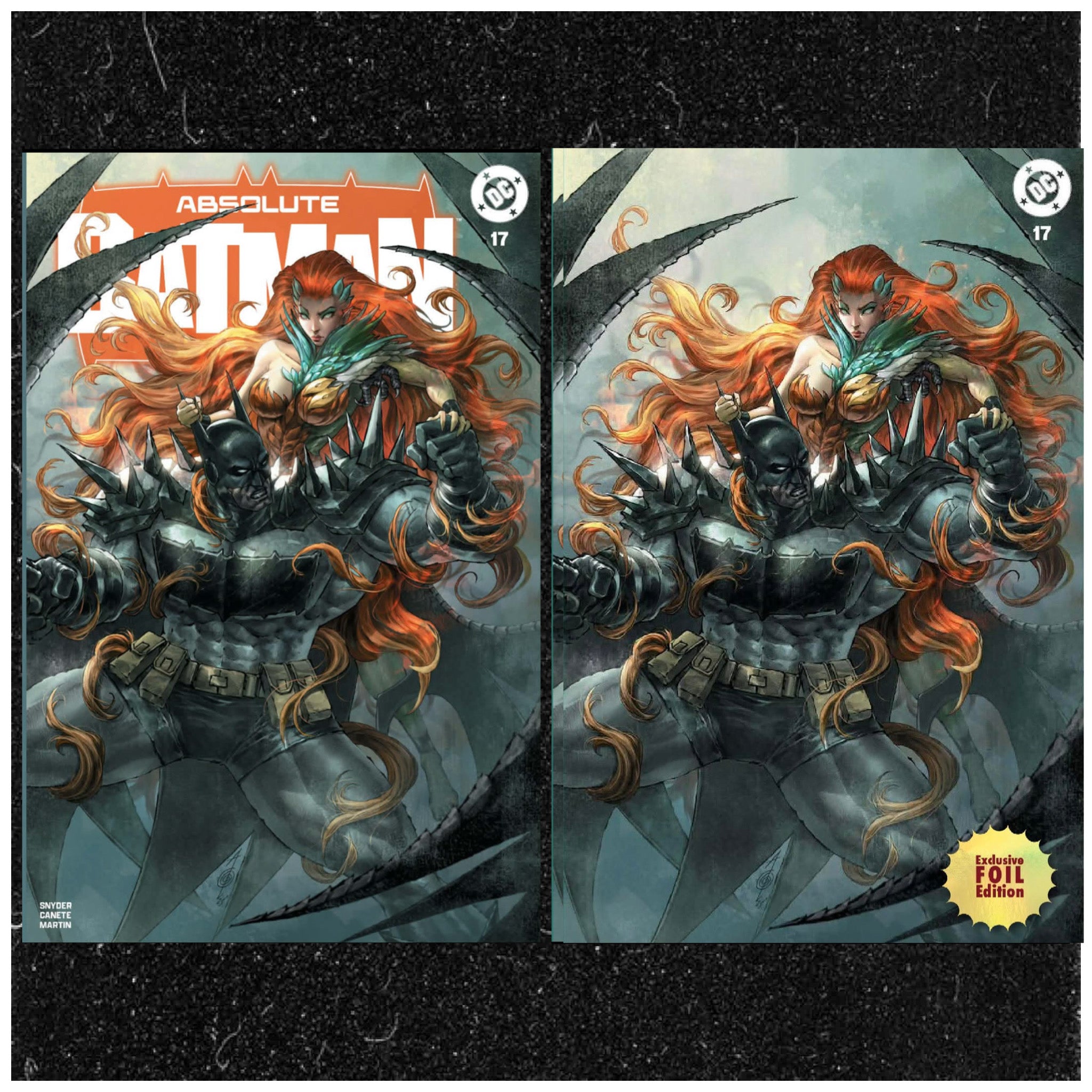 ABSOLUTE BATMAN #17 ALAN QUAH Multiple Options TRADE/ VIRGIN/ FOIL