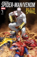 Load image into Gallery viewer, AMAZING SPIDER-MAN/VENOM: DEATH SPIRAL #1 JUNGGEUN YOON EXCLUSIVE TRADE/VIRGIN SET
