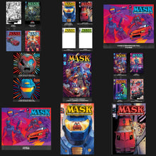 Load image into Gallery viewer, M.A.S.K. #1 (17 Book Bundle -Cover Set) - A-I, L-Q 1:500 &amp; 1:250 1:100, 1:50, 1:25 JonBoy Meyers Kael NGU
