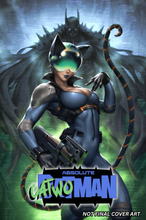 Load image into Gallery viewer, Kunkka Absolute Catwoman #1 Kendrick Lim SET OF 4 TRADE/ PINK VIRGIN/ SPOT FOIL GREEN AND PINK VIRGIN

