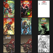 Load image into Gallery viewer, SHE-SPAWN #1 -   1:100, 1:50, A-G  Presale (5/6/26) McFarlane!! SET OF 9 BOOKS
