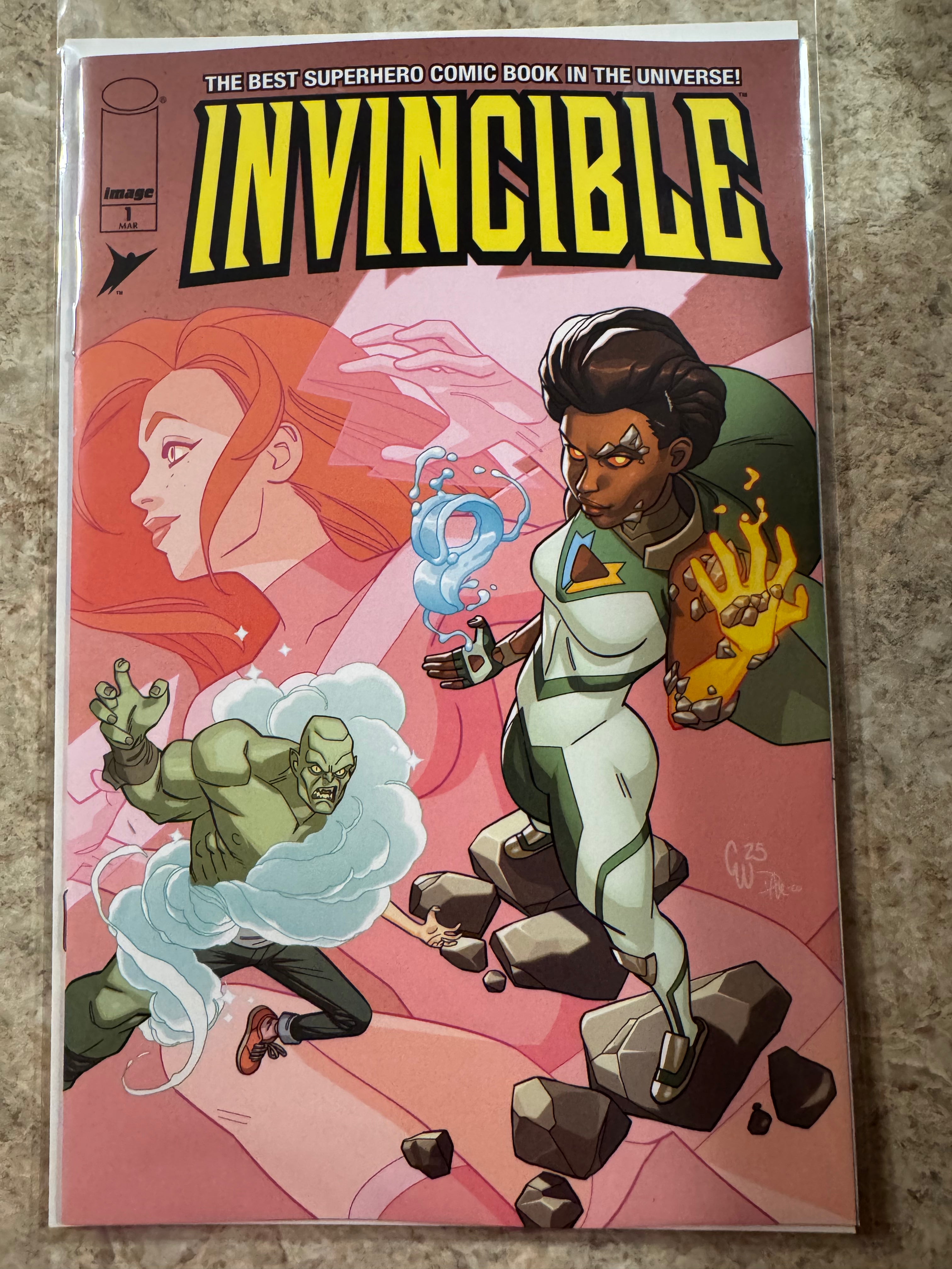 INVINCIBLE EDITION #1 REPRINT INVINCIBLE VS PS5 EXCLUSIVE VAR VERY RAR ...