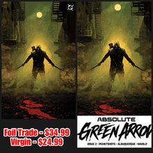 Load image into Gallery viewer, ABSOLUTE GREEN ARROW #2 RAFAEL ALBUQUERQUE Movie Poster Set (Foil Trade &amp; Card-stock Virgin)  2 BOOK SET
