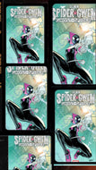 ALL-NEW SPIDER-GWEN: THE GHOST-SPIDER #1 5 BOOK BUNDLE BLACK SABER COMICS