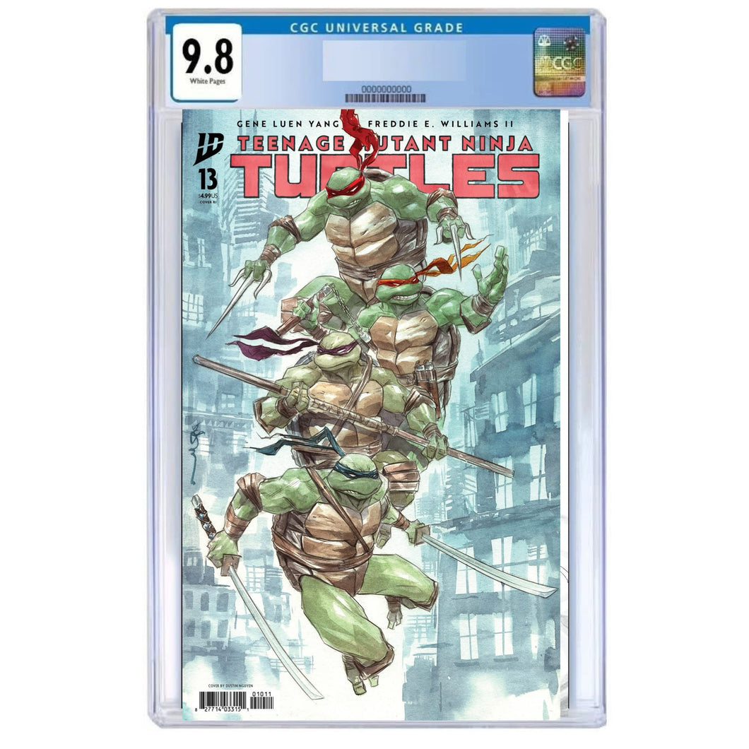 Teenage Mutant Ninja Turtles #13 Variant RI (100) (Nguyen) [1:100] CGC 9.8 Pre-sale