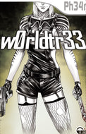 W0RLDTR33 #9 Mike Rooth Black Saber Comics Exclusiveltd 250