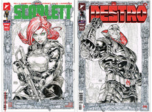 Load image into Gallery viewer, FREDDIE WILLIAMS- Signed Copies of each book SCARLETT #1 AND DESTRO #1 (Energon universe) (2 BOOK BUNDLE) FREDDIE WILLIAMS EXCLUSIVE
