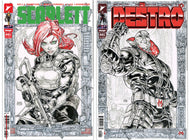 FREDDIE WILLIAMS- Signed Copies of each book SCARLETT #1 AND DESTRO #1 (Energon universe) (2 BOOK BUNDLE) FREDDIE WILLIAMS EXCLUSIVE