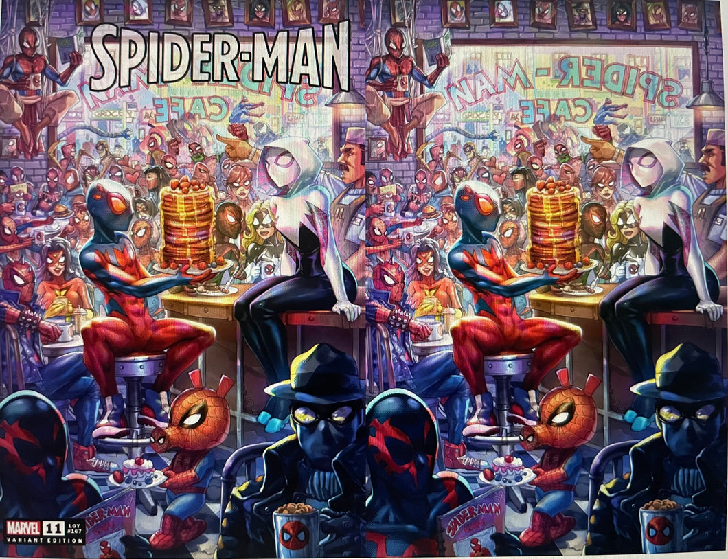 SPIDER-MAN 11  EXCLUSIVE ALAN QUAH TRADE & VIRGIN VARIANT SET SPIDER-BOY PRESALE