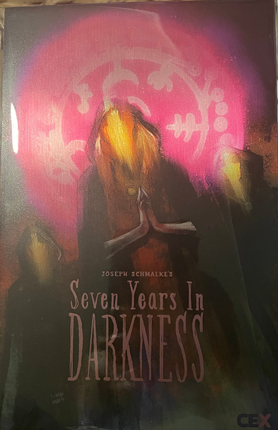 Seven Years In Darkness #1 2nd Print Trade Dress Metal Embossed Variant ECGCE / Scott's Collectables Exclusive