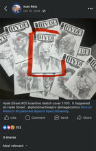 Load image into Gallery viewer, HYDE STREET #1 IVAN REIS SKETCH VARIANT LIMITED TO 10? 1:1000 RARE Very Limited
