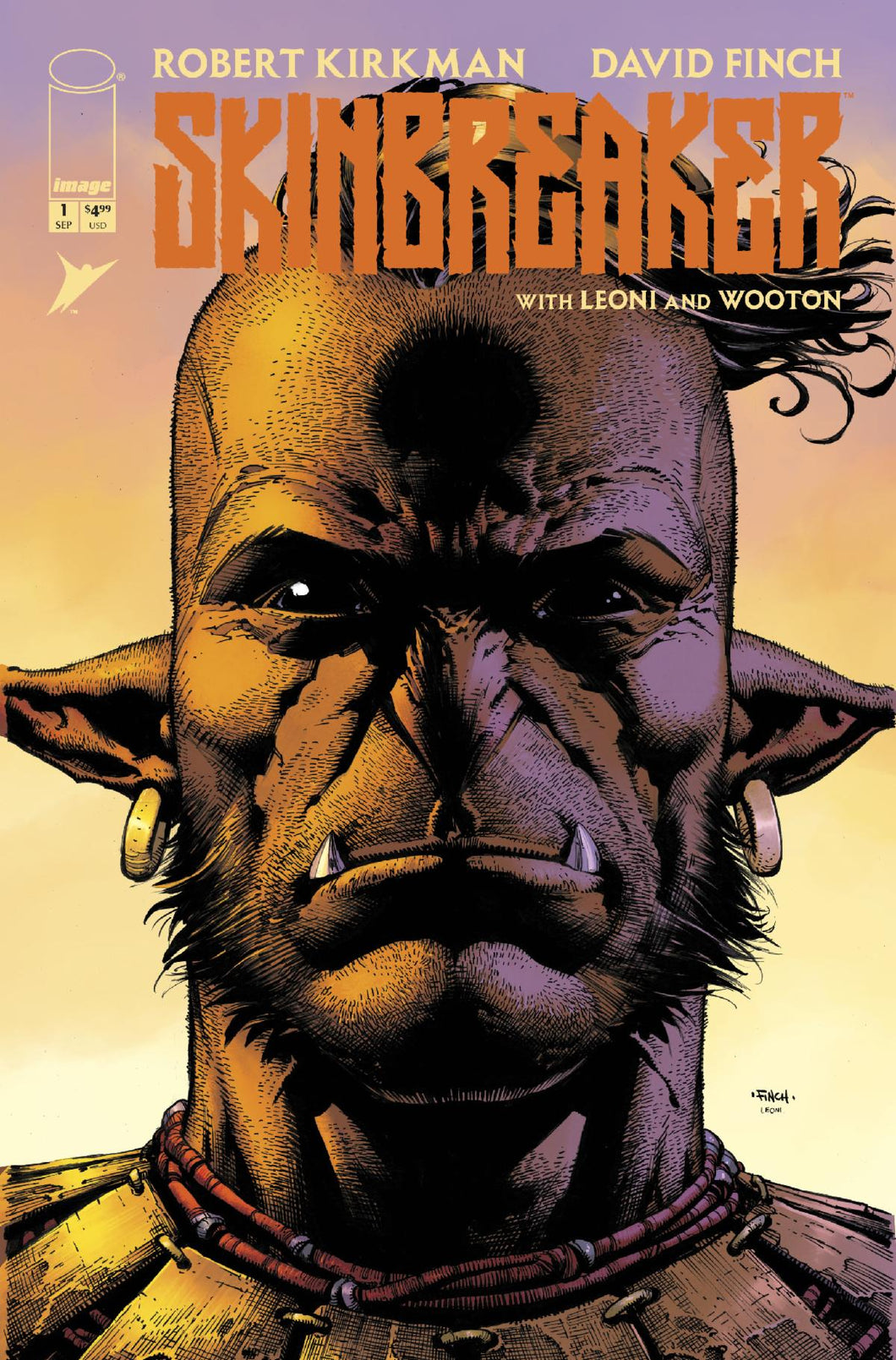 SKINBREAKER #1 - Cover B David Finch & Annalisa Leoni - Sealed Case of 140 Books