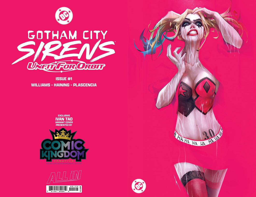 GOTHAM CITY SIRENS UNFIT FOR ORBIT #1- Cover by Ivan Tao 