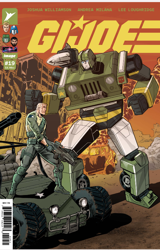 GI Joe #19 cover by George Vega LTD 500 – Black Saber Comics