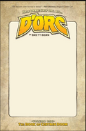 DORC TP VOL 01 2ND PTG DIRECT MARKET EXCLUSIVE BLANK SKETCH CVR