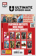Load image into Gallery viewer, Ultimate Spider-man #15 Unknown Comic Mirka Andolfo Exclusive Virgin Var (03/26/2025)
