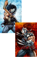 Shredder #1 Casey #1 Fire & Ice Bundle