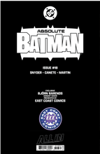 Load image into Gallery viewer, Absolute Batman #18 - ECC Bjorn Barends Exclusive (03/11/2026)
