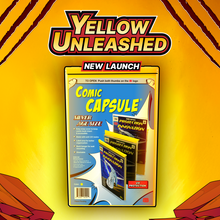 Load image into Gallery viewer, Yellow SILVER Age Size ComicCapsule
