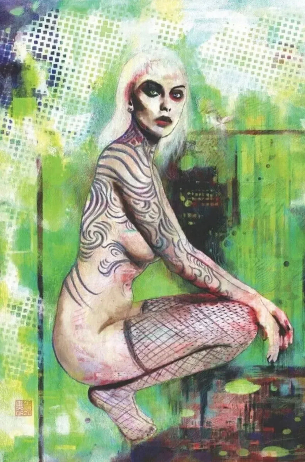 W0RLDTR33 #1 2nd Print Zu Orzu exclusive cover Ltd 400